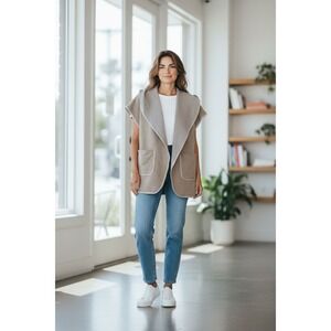 Aritzia‎ Wilfred Free Wrap wool blend sweater Jacket size Small Pockets